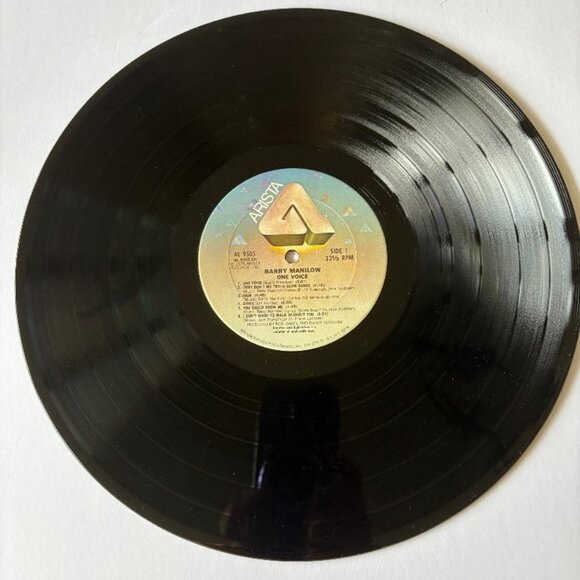 BARRY MANILOW - ONE VOICE - VINYL LP - Arista Al-9505 still in shrink!  Must see - Picture 6 of 8
